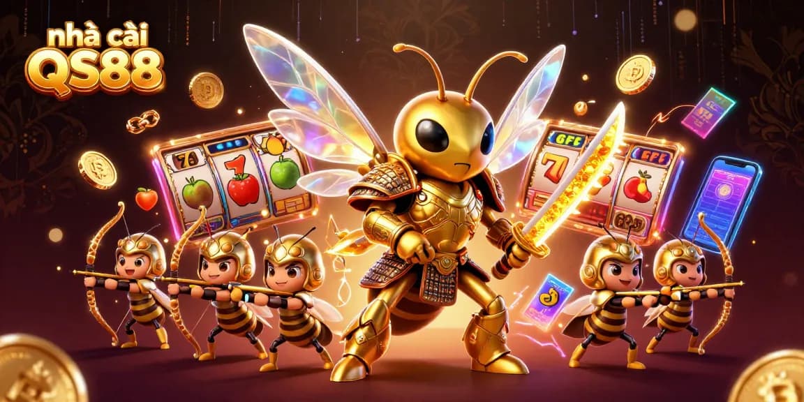 Engage with nhà cái QS88, showcasing vibrant slot games, jackpots, and cryptocurrency excitement.
