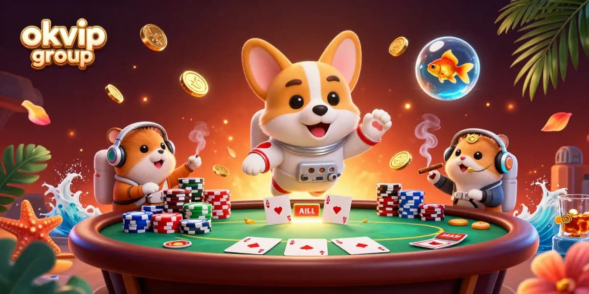 Engage with the okvip group in an exciting space casino adventure featuring unique characters and dynamic gameplay elements.