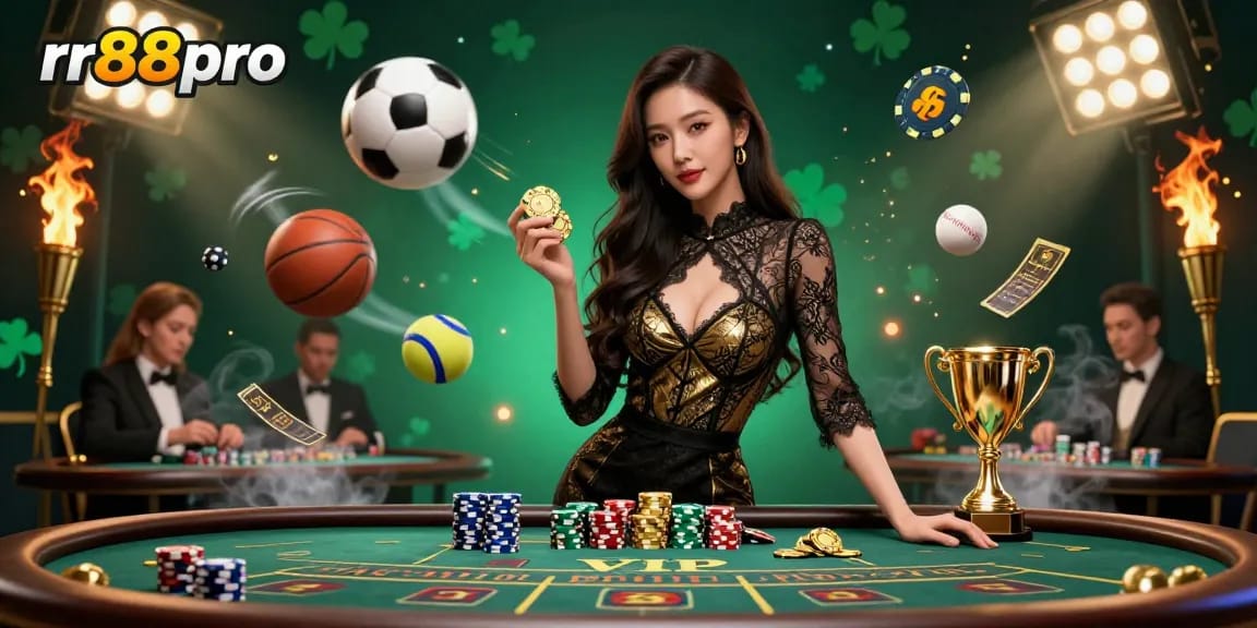 Engage in exotic high-stakes gaming at rr88pro with glamorous baccarat and vibrant sports elements.