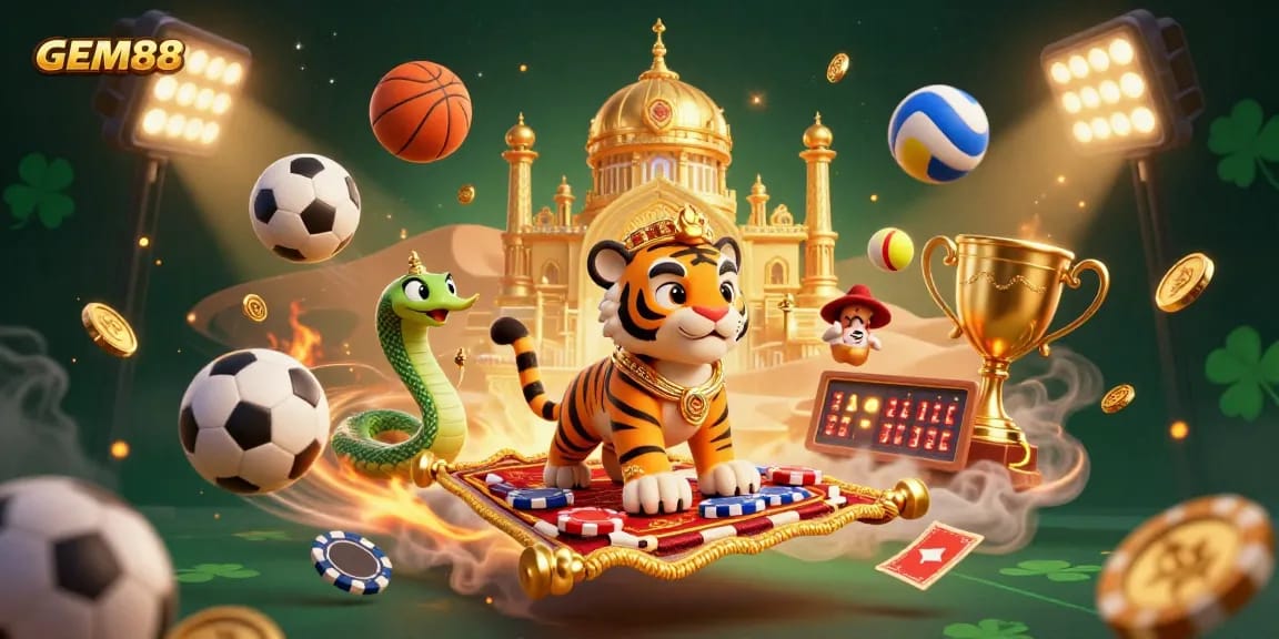 Win big with GEM88 in vibrant sports-themed casino festivities where excitement reigns.