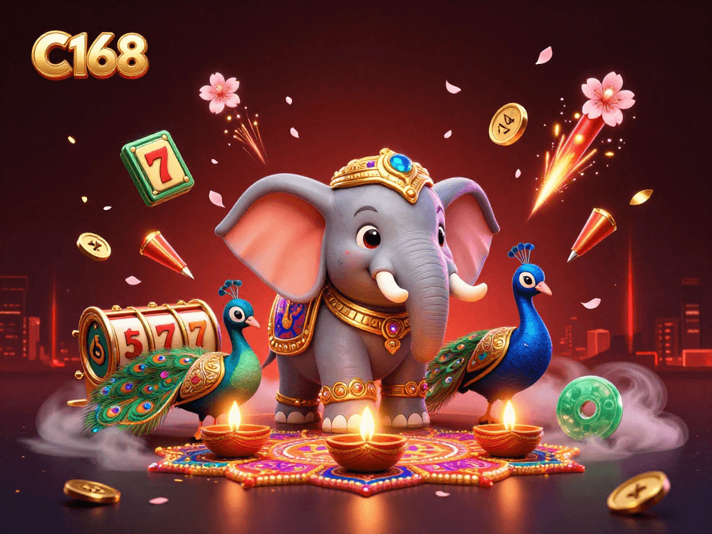 C168 offers exciting slot play and vibrant carnival elements, bringing thrill to gambling.
