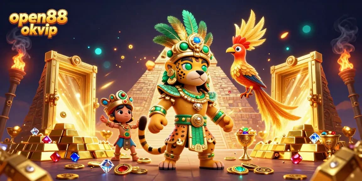 Experience the thrill of open88 okvip with vibrant treasure-filled casino adventure.