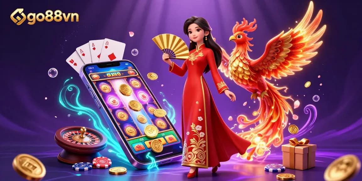 Experience the exciting world of go88vn with vibrant casino elements and captivating visuals.