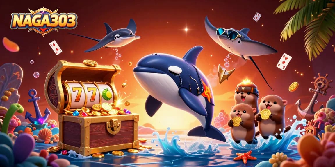 NAGA303 invites players for a thrilling experience with vibrant 3D characters and explosive action.