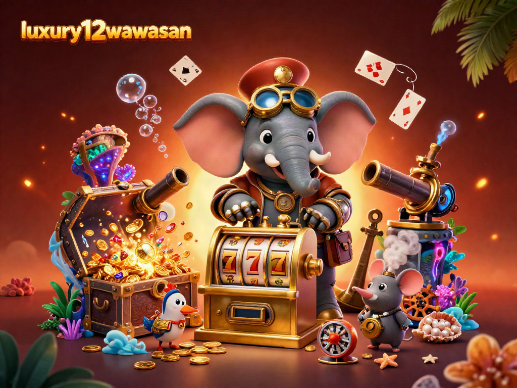 Menghasilkan peluang lebih baik dengan luxury12wawasan, mesin slot unik dan karakter kartun 3D yang dinamis.