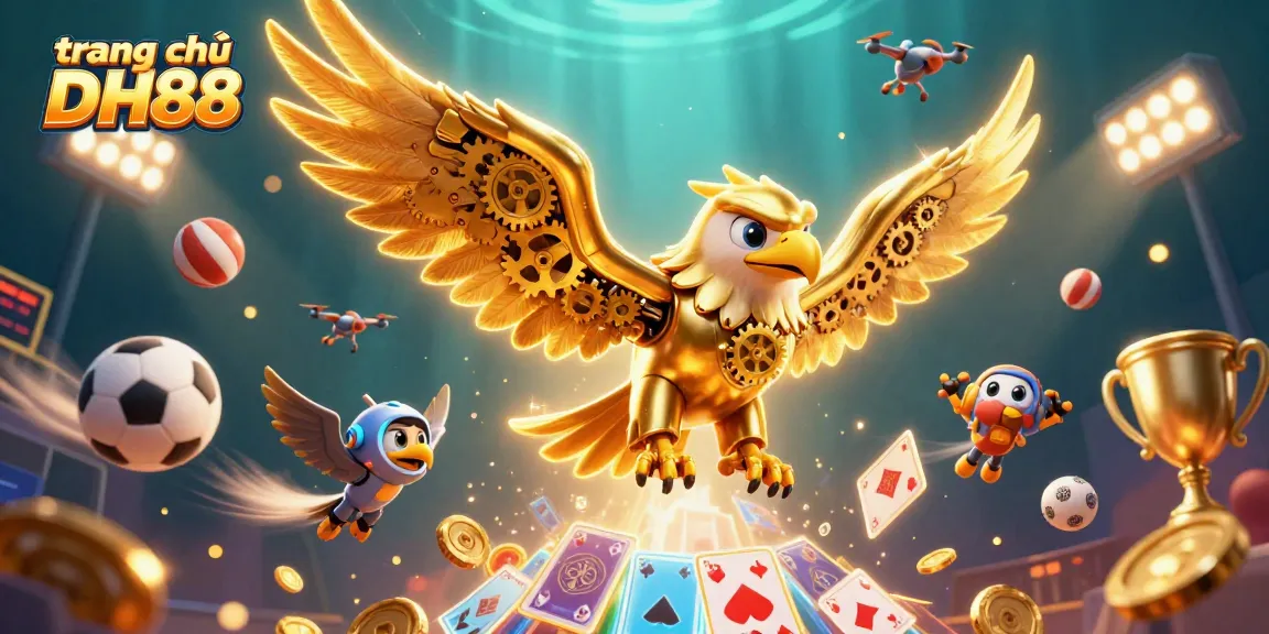 Experience thrilling gameplay at trang chủ DH88 with vibrant characters and dynamic sports elements.