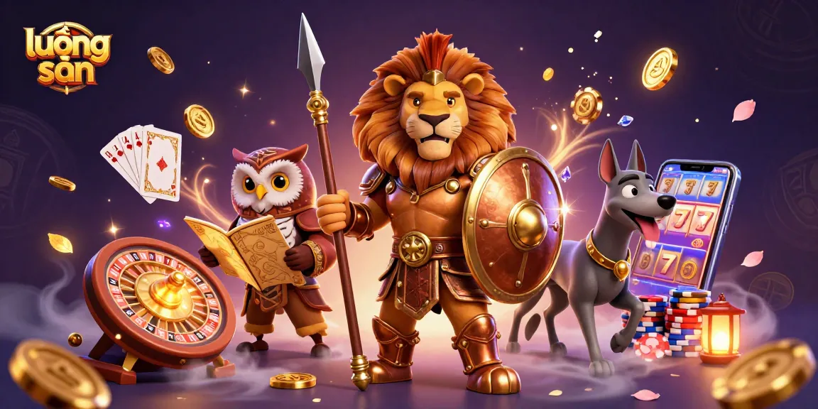 Experience the excitement of lương sơn with golden coins and dynamic game elements.
