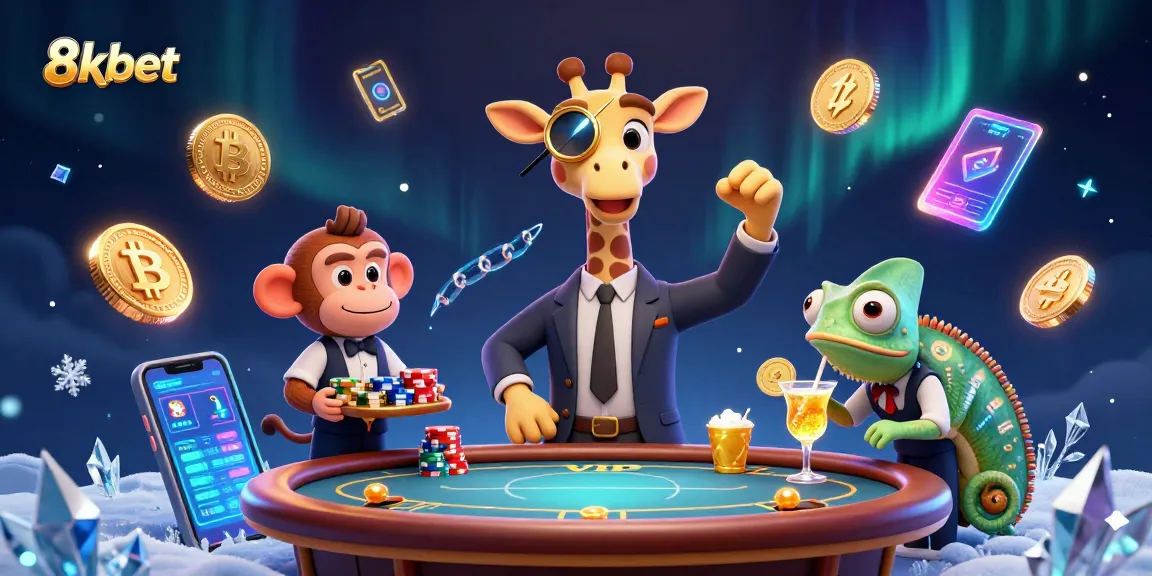 Experience thrilling wins at 8xbet with a high-roller giraffe at a VIP poker table.