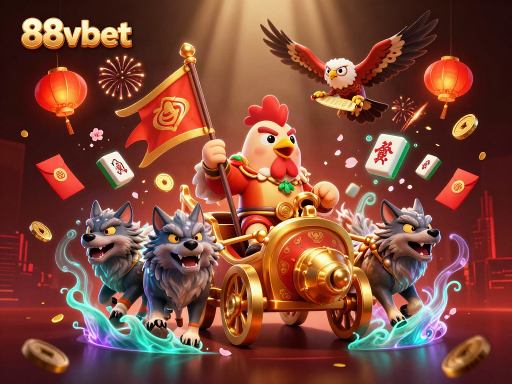 Spin the reels of chance and fortune with 88vbet in an immersive 3D casino adventure.