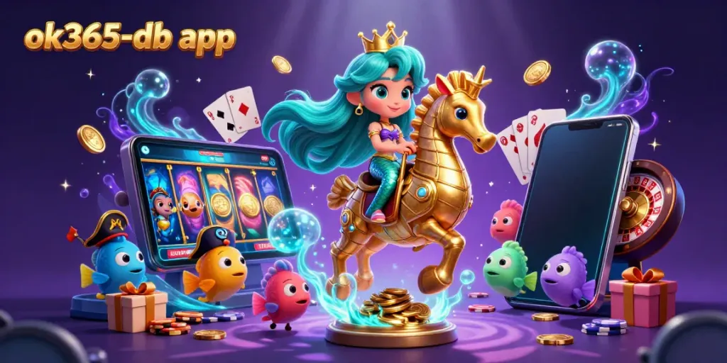Engage with exciting casino adventures on the ok365-db app featuring dynamic mermaid themes and rich underwater elements.