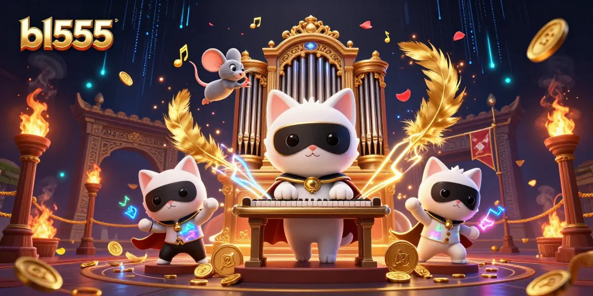 Engage in thrilling gameplay at bl555 with vibrant casino elements and dynamic characters.