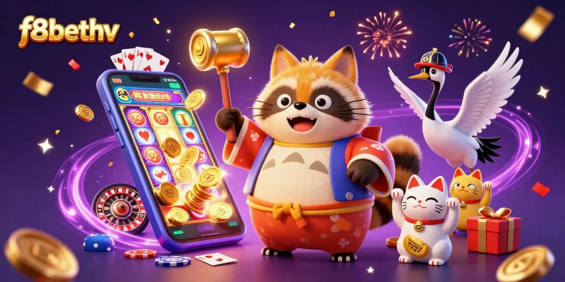 Experience thrilling wins with f8bethv featuring cheerful characters and vibrant casino elements.