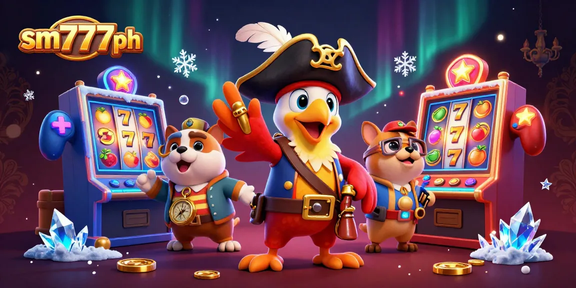 Experience the thrill of winning at sm777ph with a vibrant pirate-themed slot game scene.