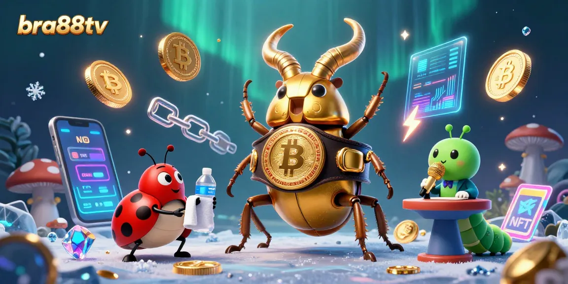 Engage with bra88tv's crypto casino scene featuring vibrant characters and dynamic gaming elements.