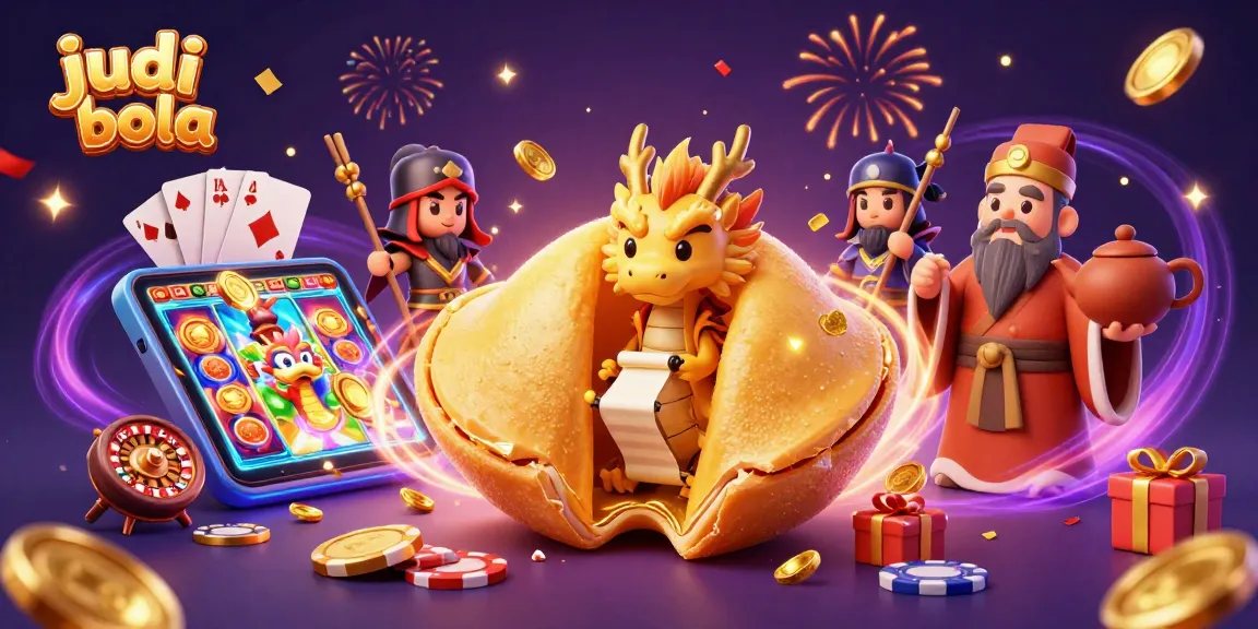 Taruhan judi bola dengan simbol keberuntungan dan elemen emas yang memikat di dalam ilustrasi 3D.