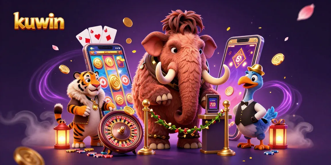 Experience the thrill of kuwin with a vibrant casino scene featuring unique characters and engaging gameplay.