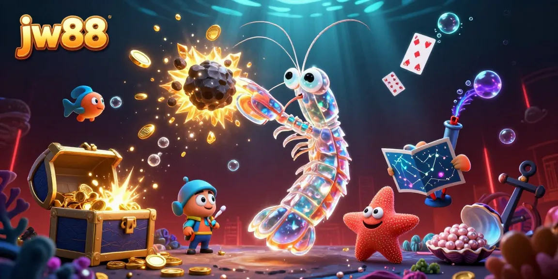 Experience thrilling gameplay with jw88's vibrant underwater casino world filled with treasures and excitement!
