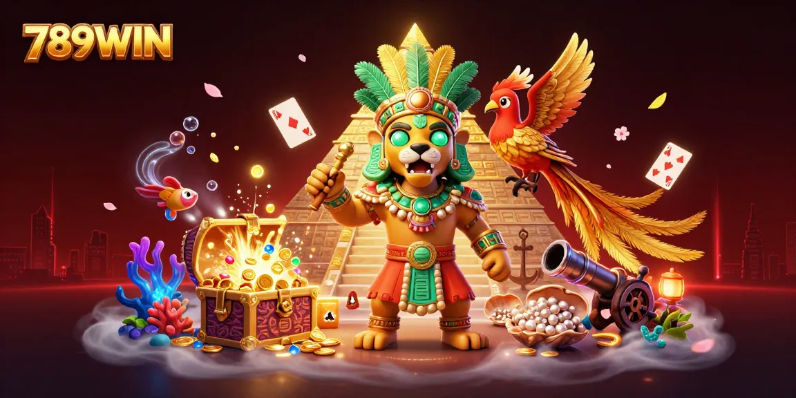 Experience thrilling wins with 789WIN in a vibrant online casino adventure filled with treasures.